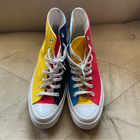 Converse X Golf Wang Chuck 70 Hi Men's 9 Taylor High Top Tri Panel - Picture 4 of 6